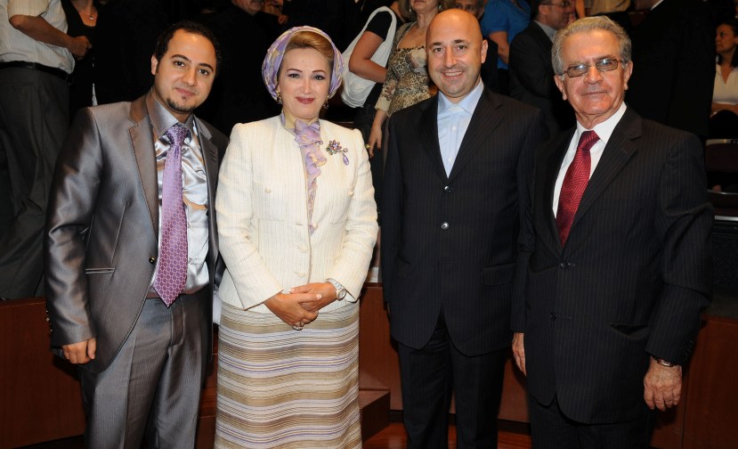 رندا بري وغسان مطر